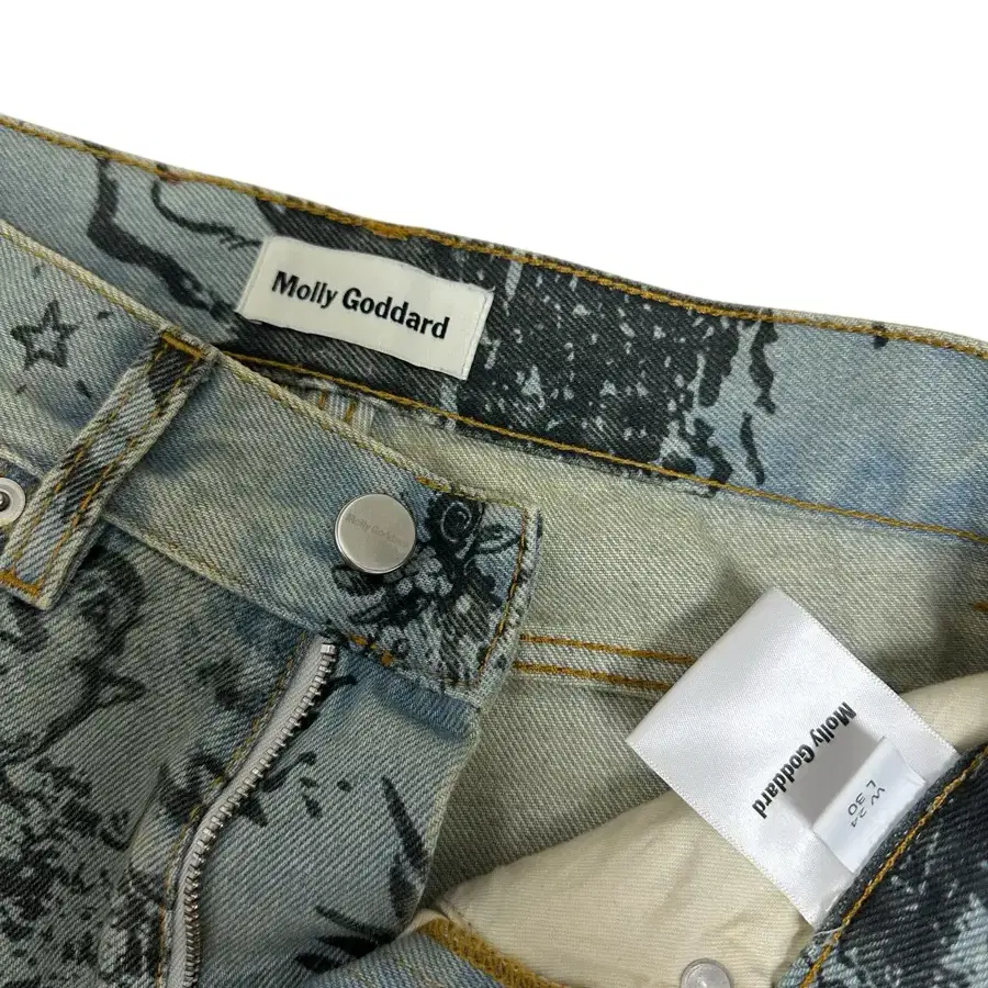 [몰리고다드] molly goddard cotton denim jeans