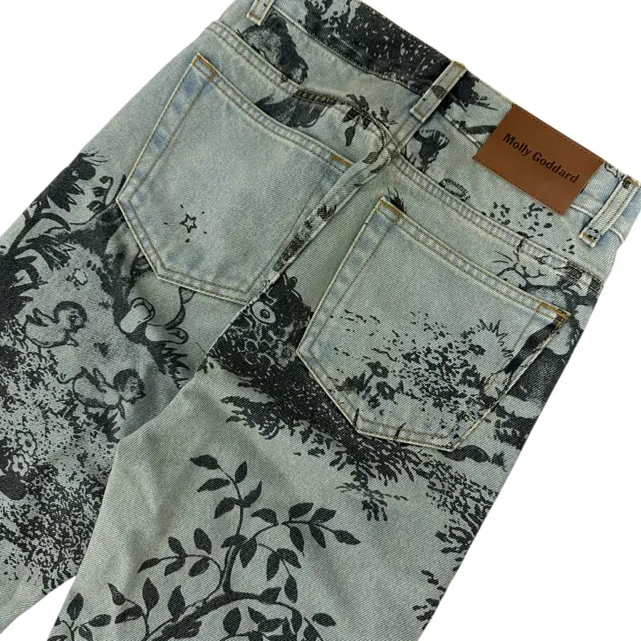 [몰리고다드] molly goddard cotton denim jeans