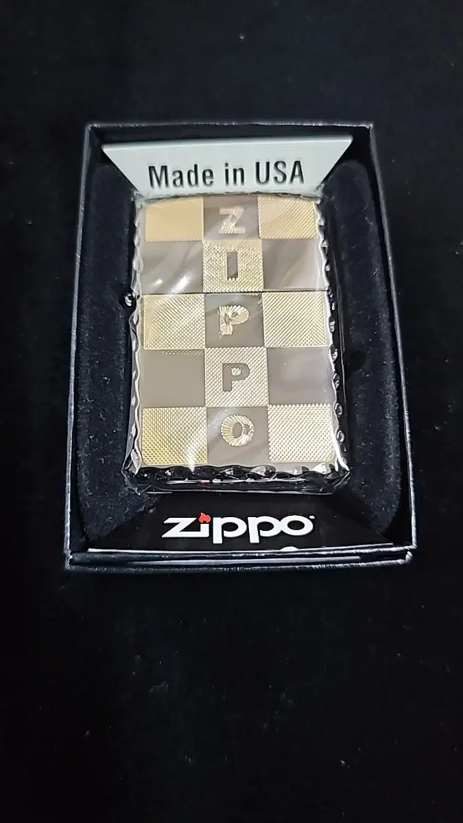 지포 Zippo 250-18 BLOCK 5 R 정품(메탈 가스캣장착)