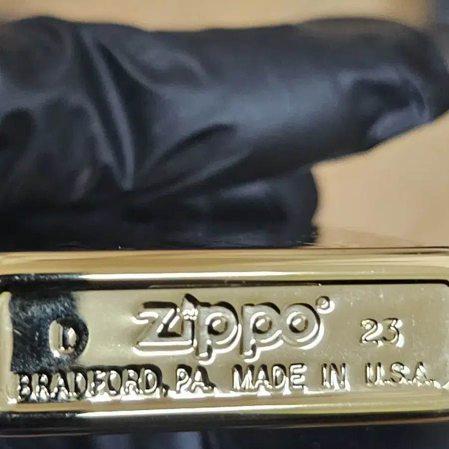 (새상품)지포 Zippo PATTERN ZI 1-GD(메탈 가스캣 장착)