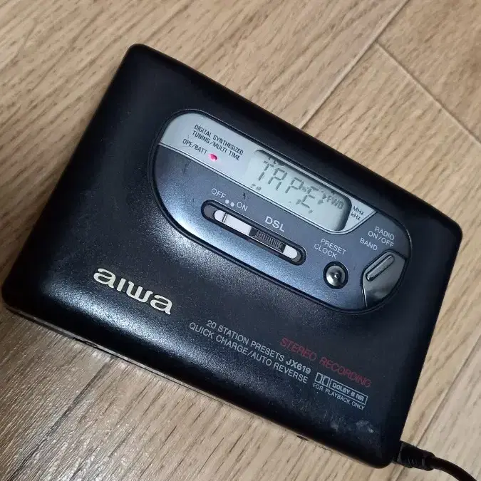 아이와 워크맨 라디오 JX619 aiwa