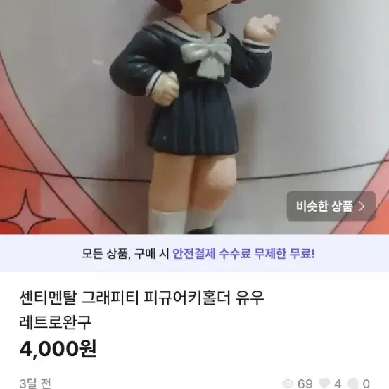 센티멘탈 그래피티 빈티지피규어 여고생피규어 30cm 나나세 유우