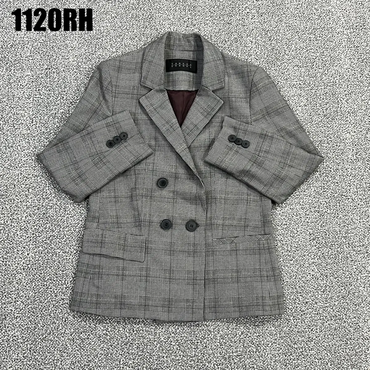 [55] Tankers Women's Check Blazer Jacket 1120RH