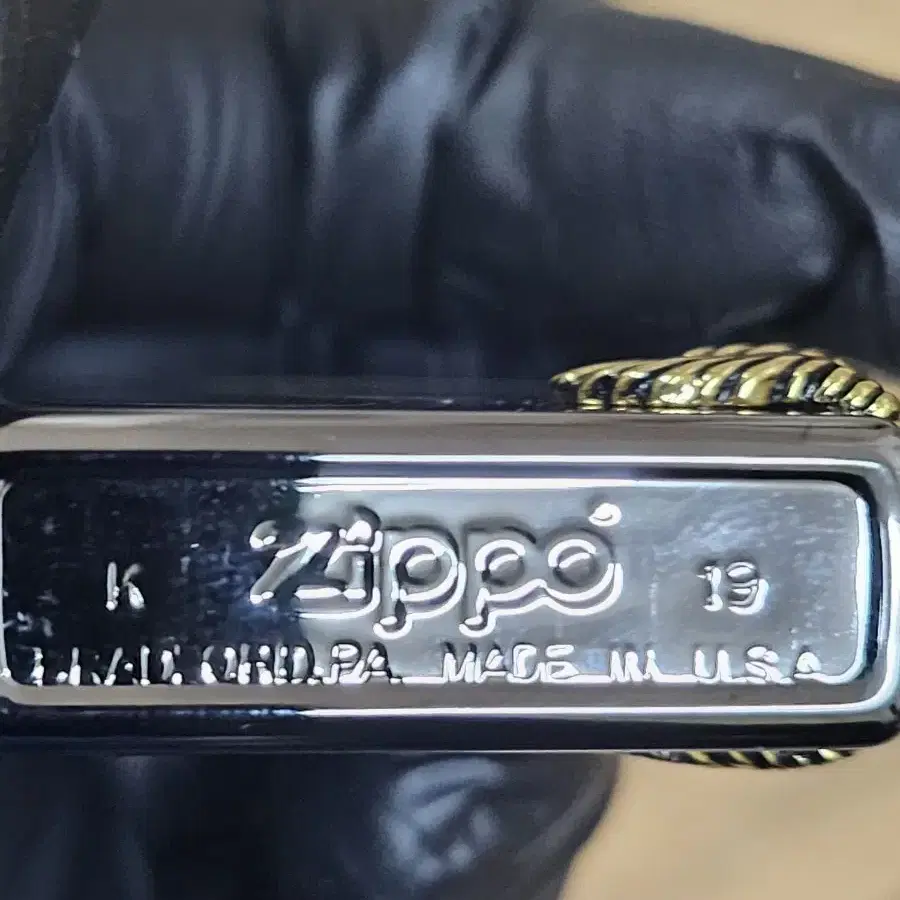 (새상품)지포 Zippo LOVE ANGER 2(메탈 가스캣 장착)