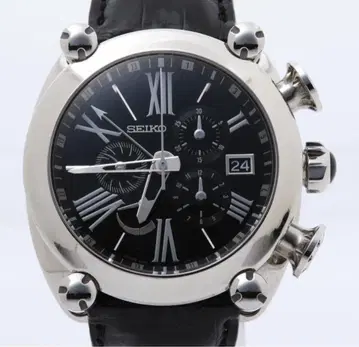 세이코 갈란테 스프링 드라이브 크로노그래프GMT 새상품급