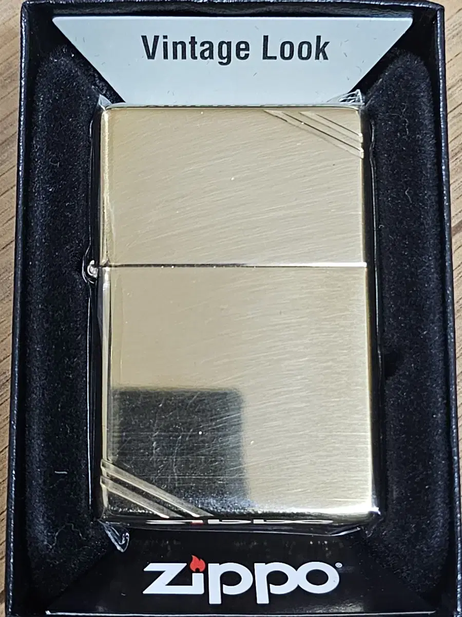 (새상품) 지포 Zippo 270 VINTAGE HI POL BRASS