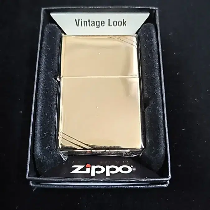 (새상품) 지포 Zippo 270 VINTAGE HI POL BRASS