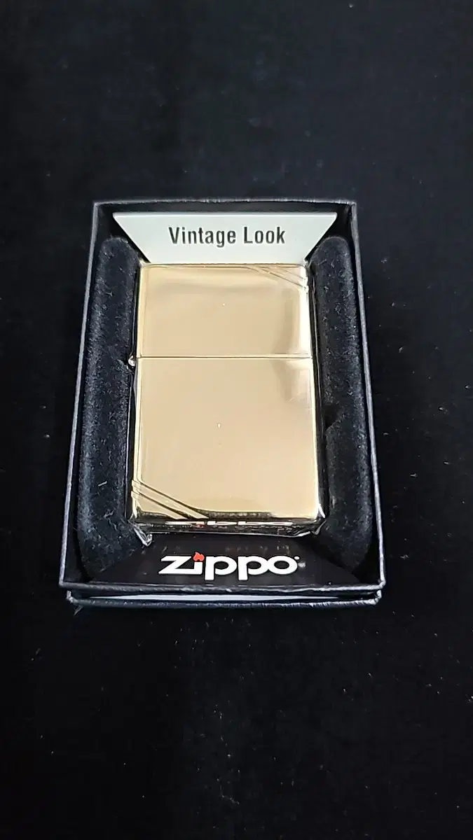 (새상품) 지포 Zippo 270 VINTAGE HI POL BRASS