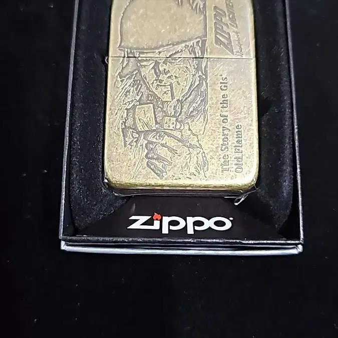 (새상품)지포 Zippo 1941 SOLDIER BA(가스가스캣 장착)