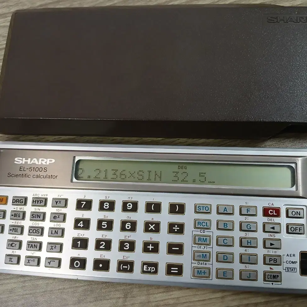 빈티지 80년대 공학용 계산기 SHARP EL-5100S