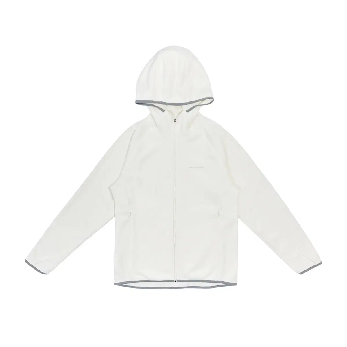 지초이컴포트 24-006 FLEECE ZIP HOODIE (IVORY)