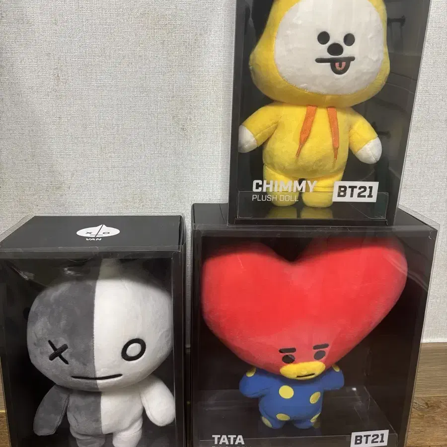 BT21 치미, 타타, 반 봉제인형 판매합니다(일괄13000원)