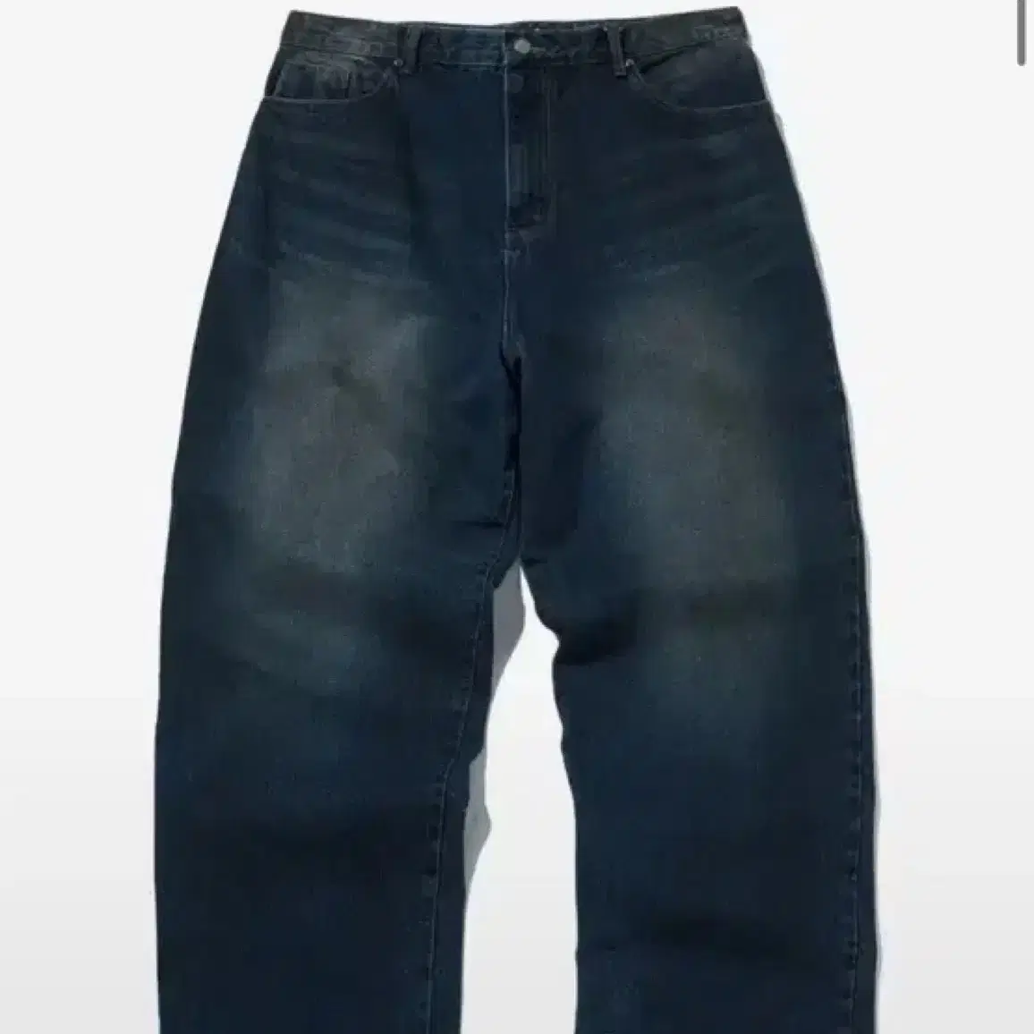 스웨이드 BRUSH WASHED DENIM [NAVY] L