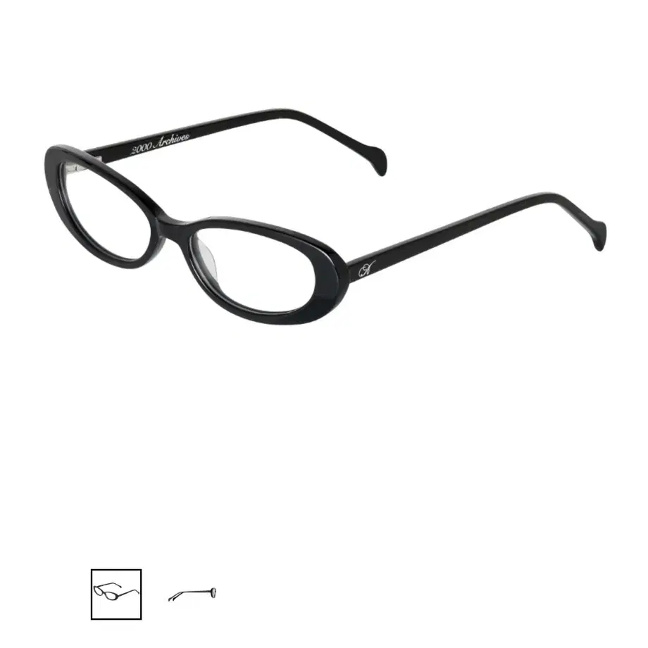 2000Archives 'THAT' GLASSES 02 (BLACK)