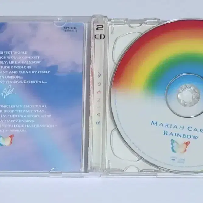 머라이어 캐리 Rainbow 앨범 시디 CD