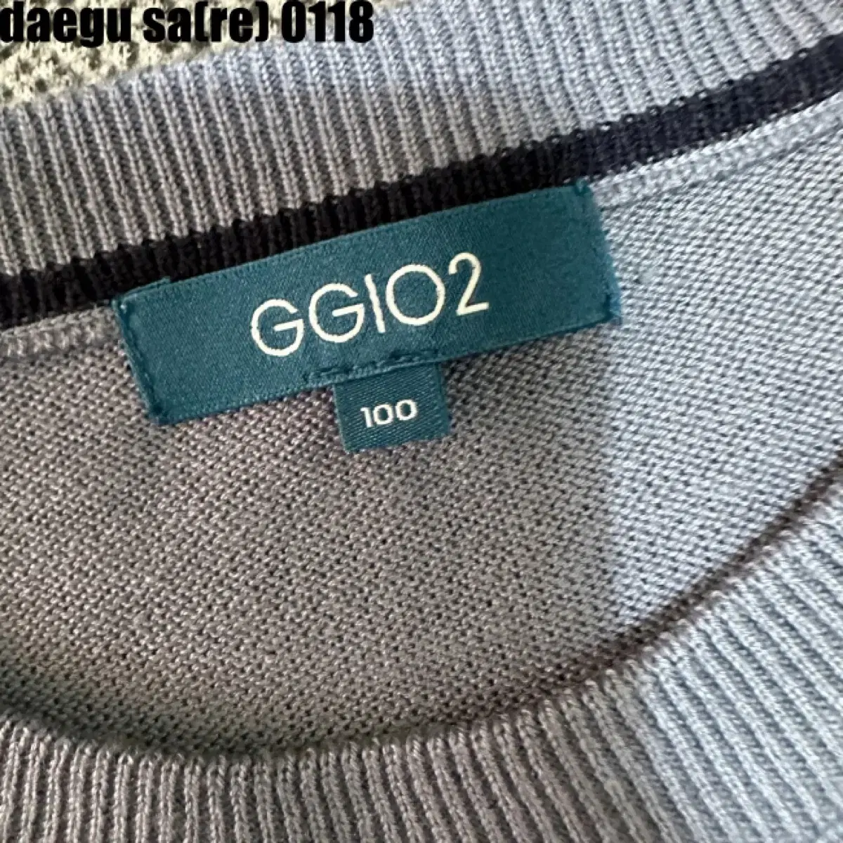 GGIO2 니트 100