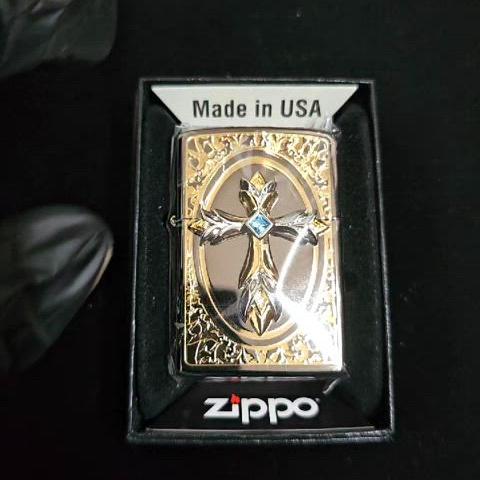 (새상품) 지포 Zippo PRAY EMBLEM BK 정품