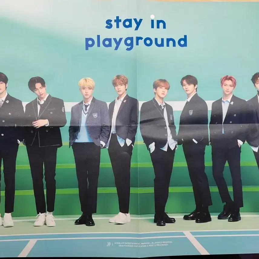 스키즈 stay in playground 엽서 증명사진 포스터