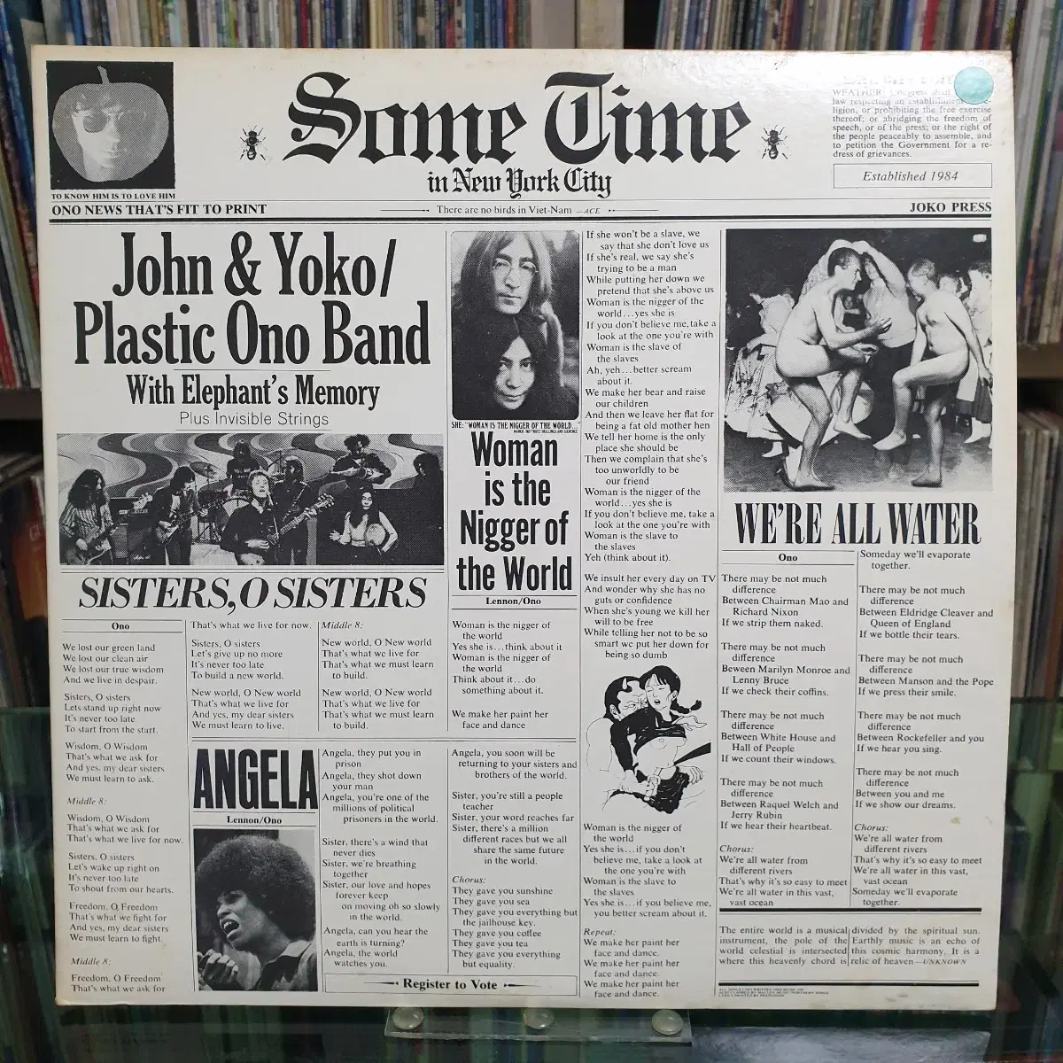 (2LP) John Lennon - Sometime in New York