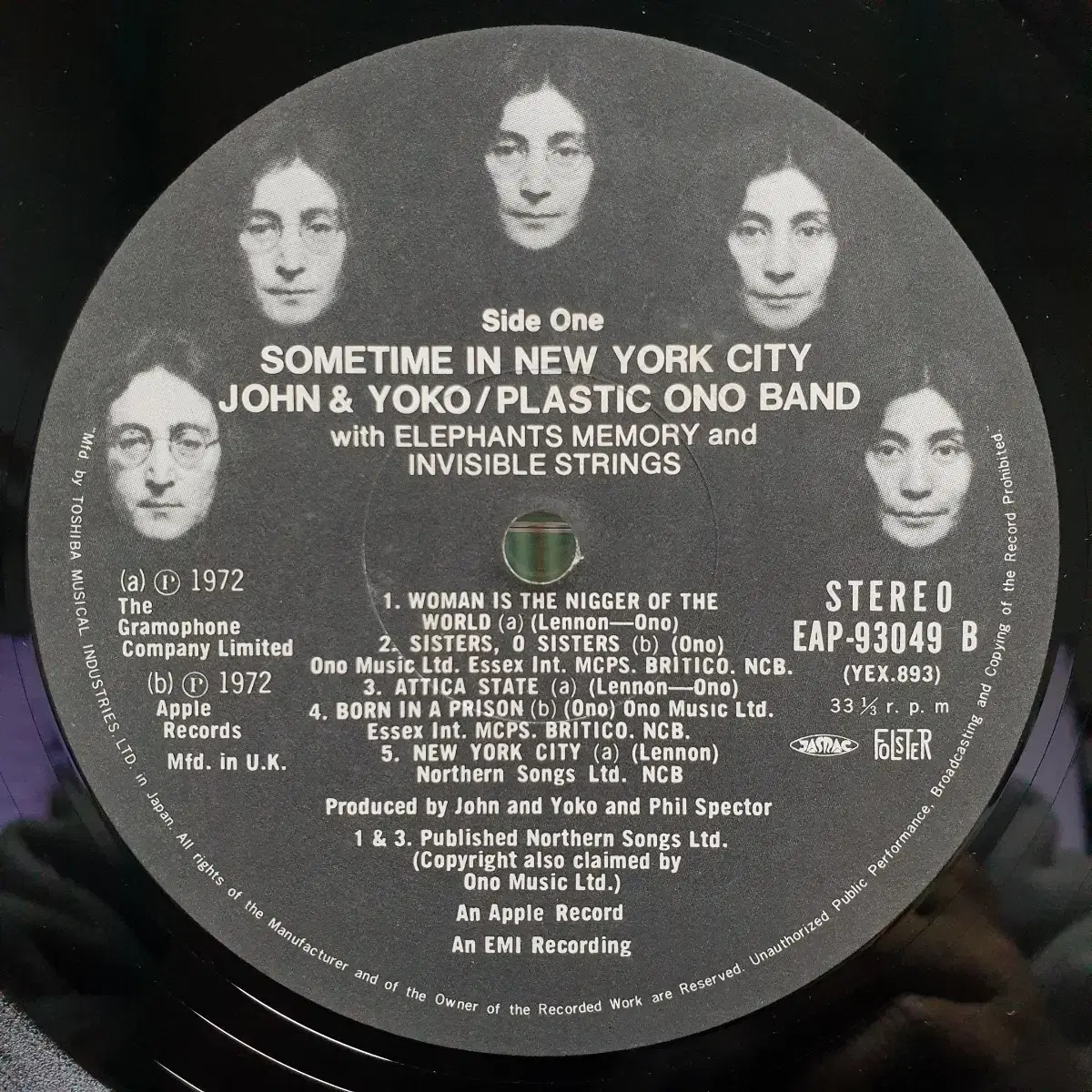 (2LP) John Lennon - Sometime in New York