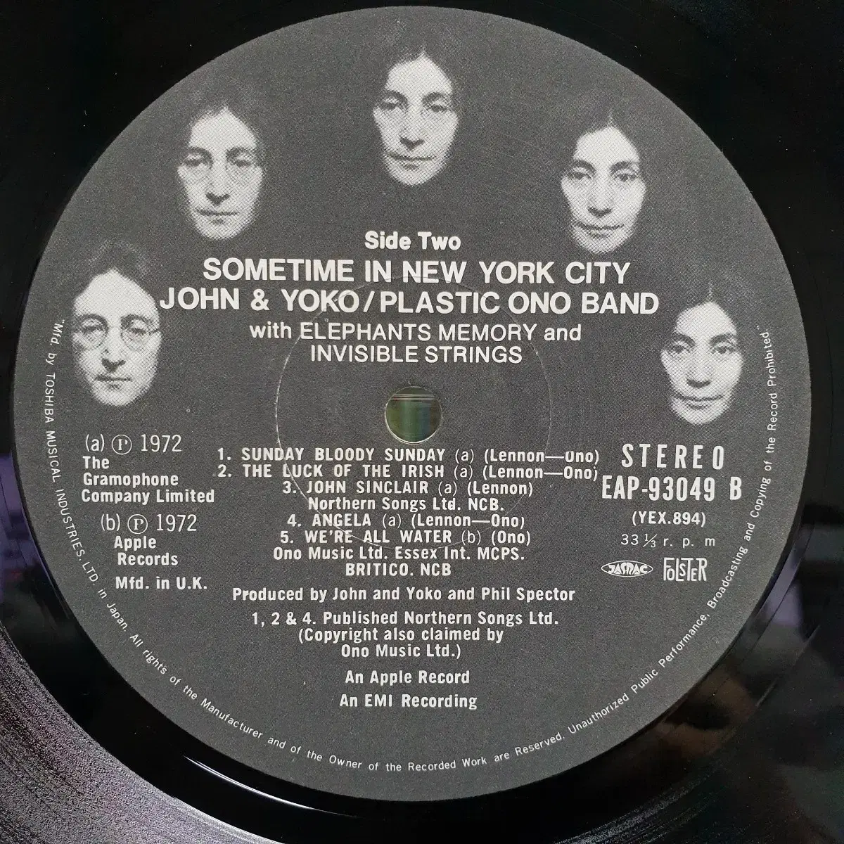 (2LP) John Lennon - Sometime in New York