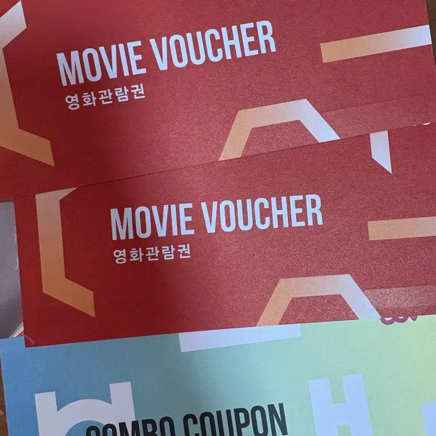 CGV 영화관람권 티켓 2장+콤보할인권