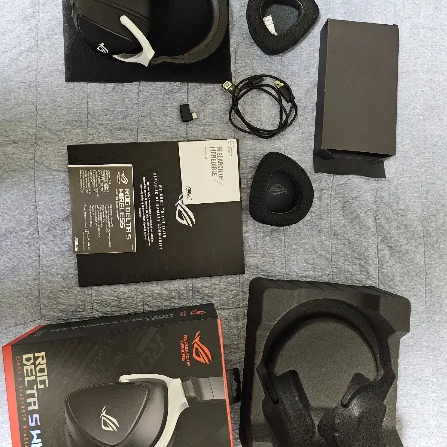 asus rog delta s wireless 팝니다