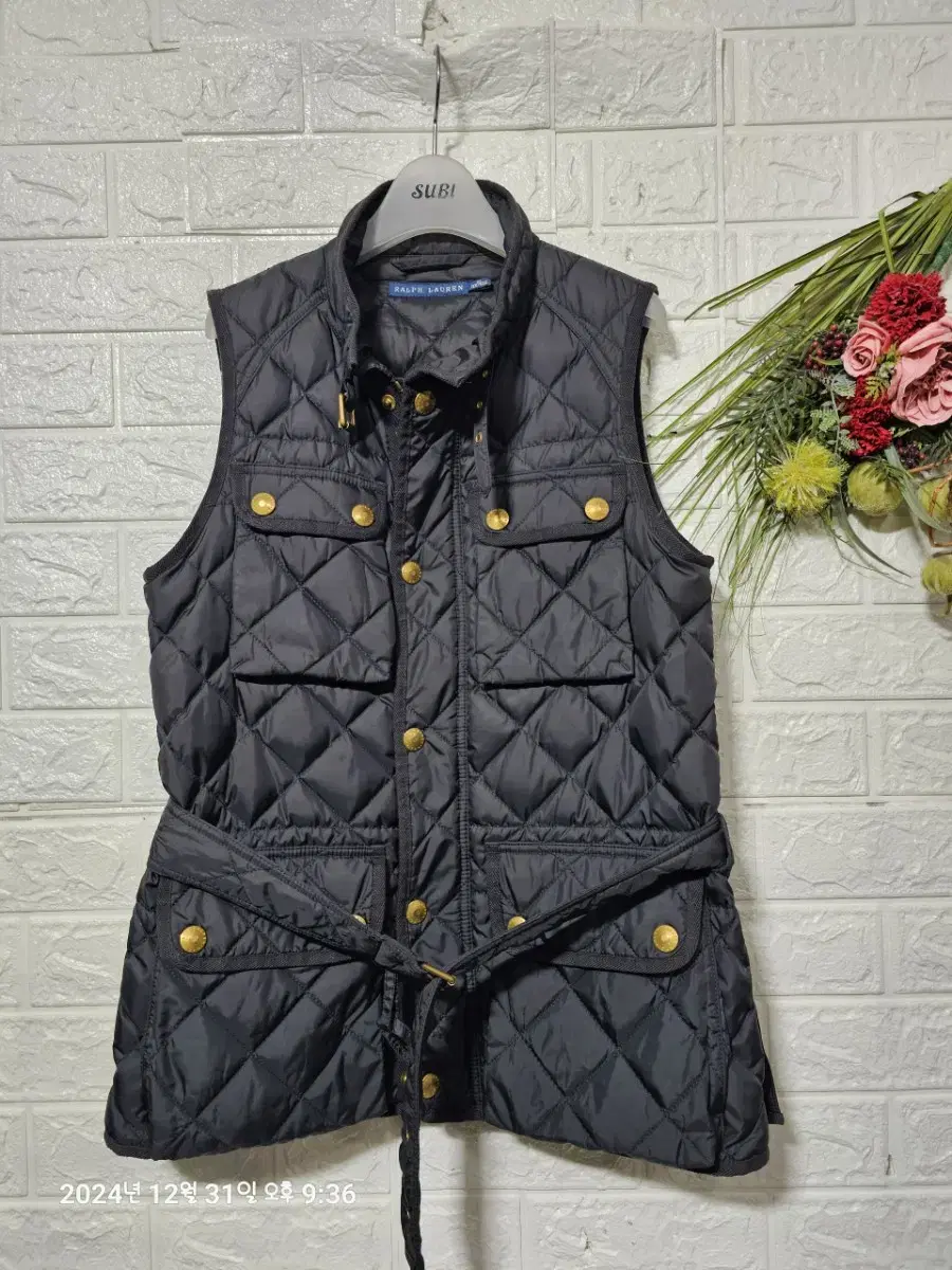 Genuine Polo Quilted Quilted Padded Vest M55ㅡ66