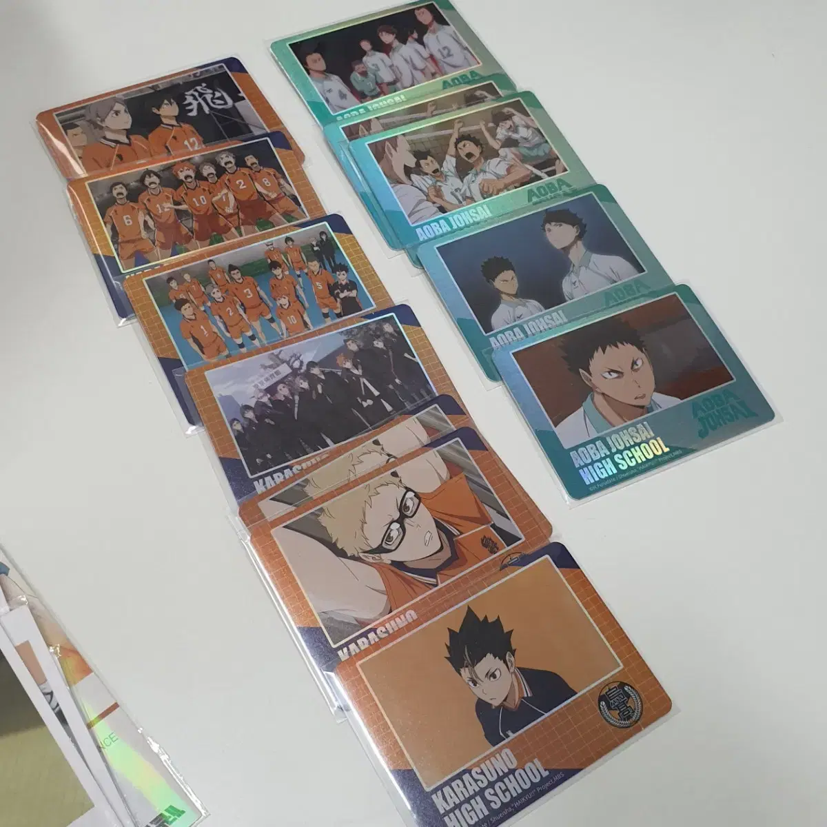 Bulk) haikyuu pop up Trading kard (hardcard) Karasuno, Aoba Josai