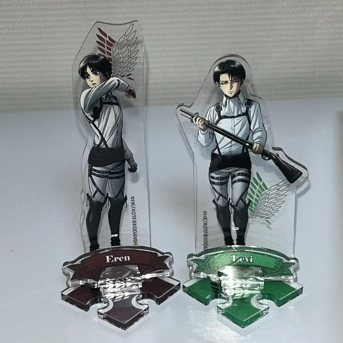 Attack on Titan preparing for the jin puzzle acrylic Levi Eren