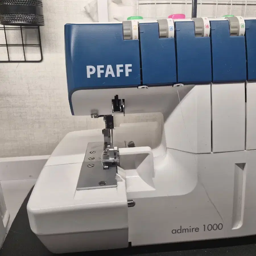 PFAFF admire 1000 오버록  부라더 JA1400  재봉틀 예