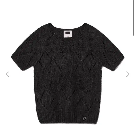 글로니 MONDY KNIT TOP (BLACK)