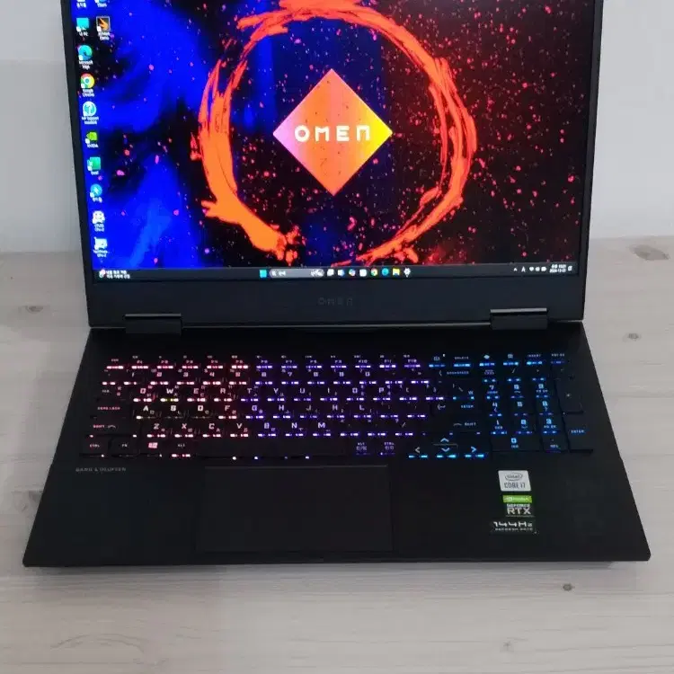 HP OMEN 게이밍 노트북 / i7-10th/RTX2060/144Hz