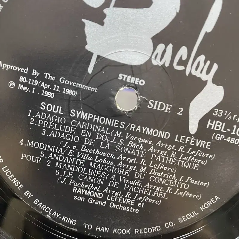 SOUL SYMPHONIES LP / AA6996