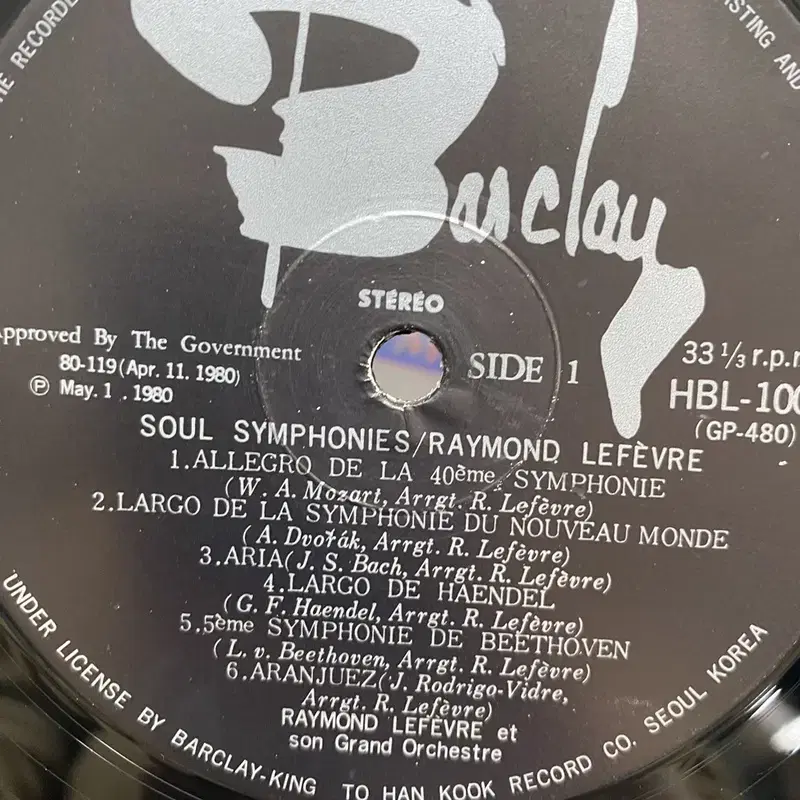 SOUL SYMPHONIES LP / AA6996