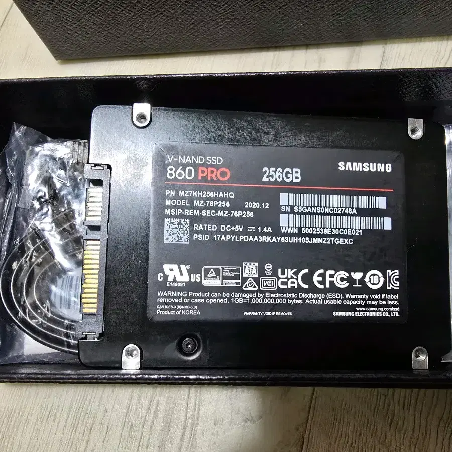 PC부품 SSD SAMSUNG 860 PRO 256G