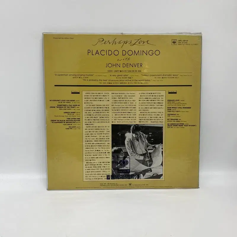 PLACIDO DOMINGO  LP / AA7002