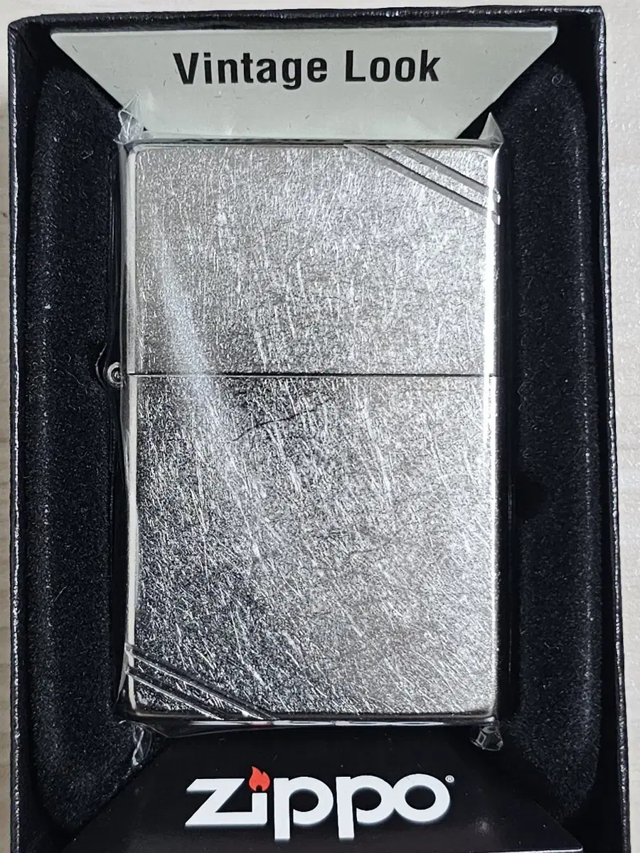 Zippo Vintage Street Chrome Silver 267