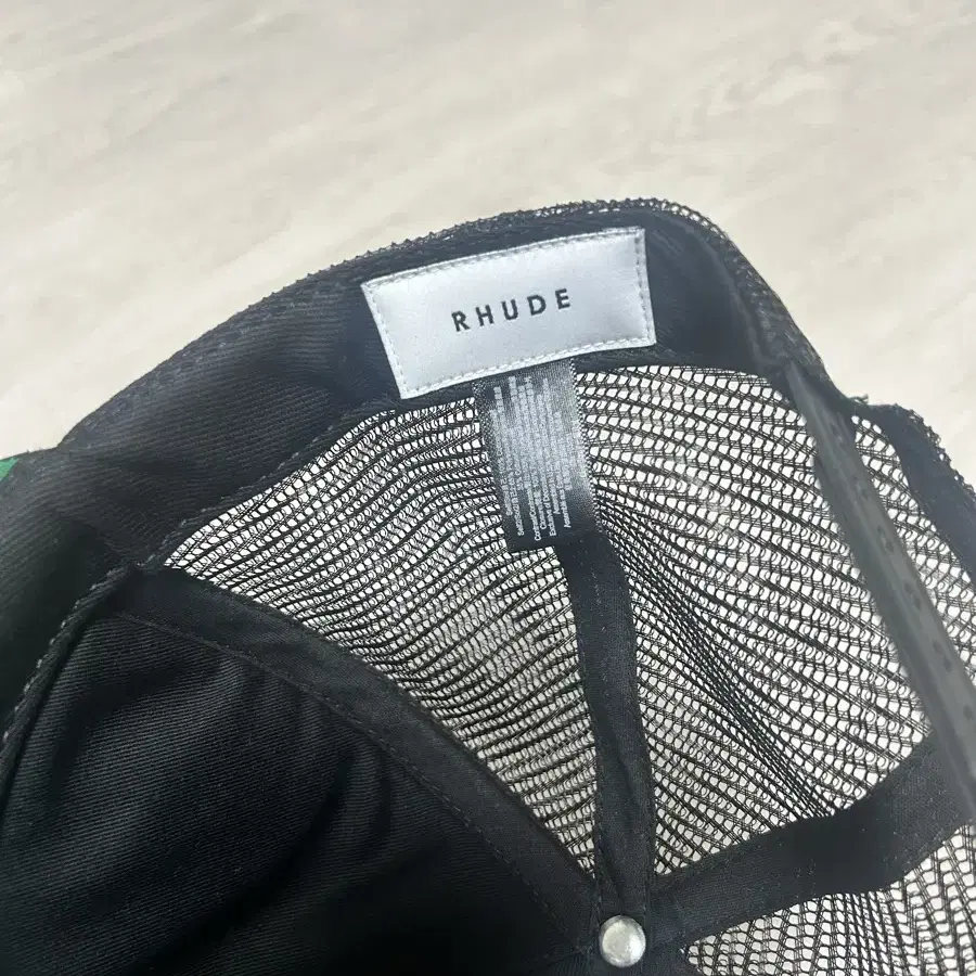 RHUDE 모자