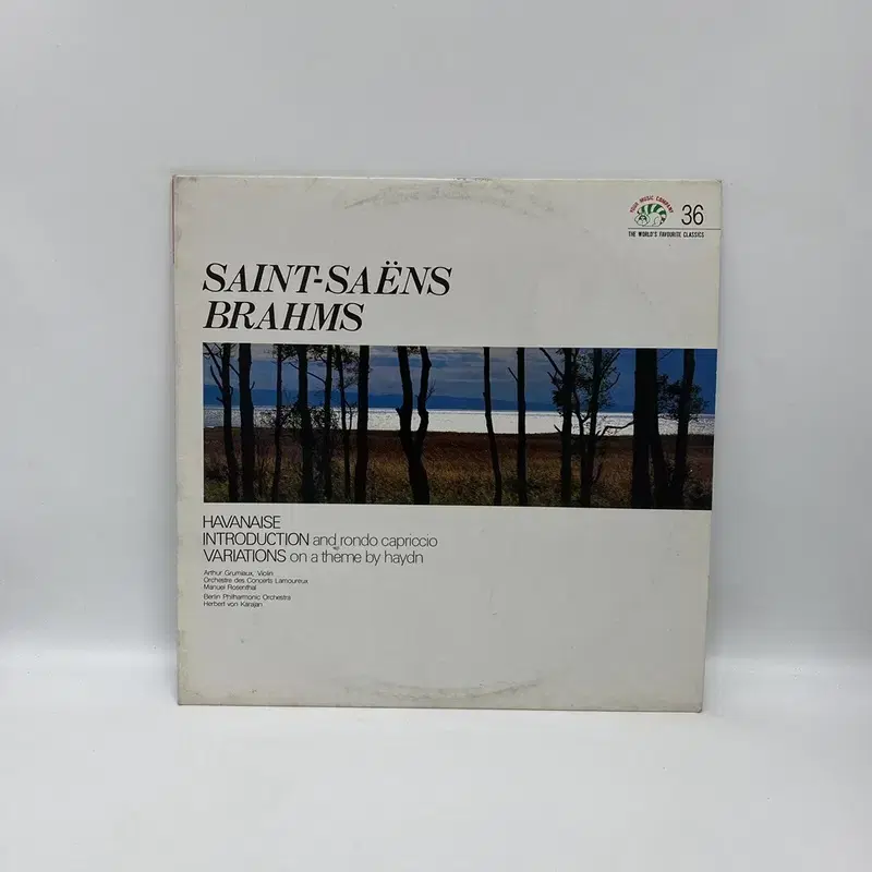 SAINT SAENS BRAHMS LP / AA7033