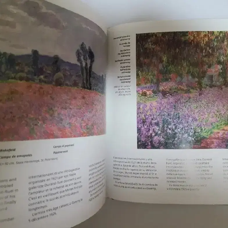 모네 Claude Monet  명화 도록 예술 도서 서적 아트