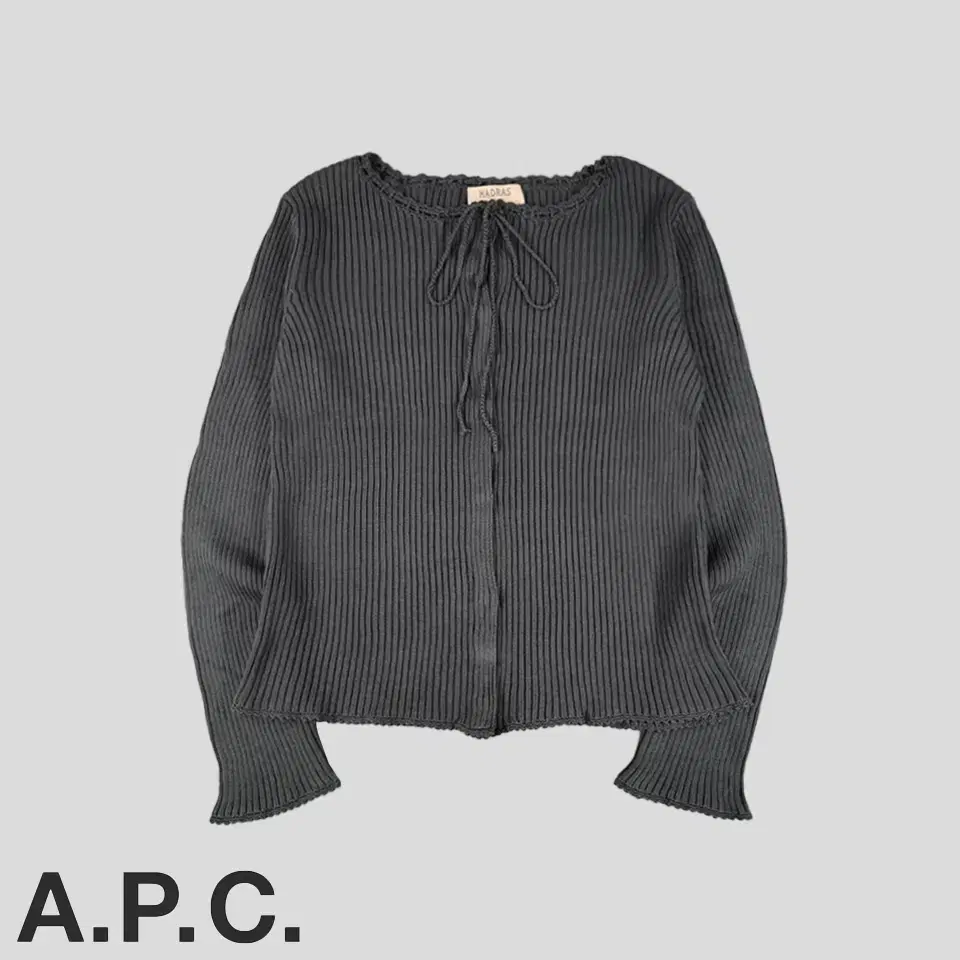 MADRAS by A.P.C. 마드라스 바이 아페쎄 차콜 레이스 라이닝