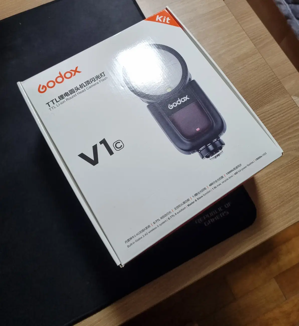 고독스 V1c 캐논용 Godox V1c canon 스트로보 플래시