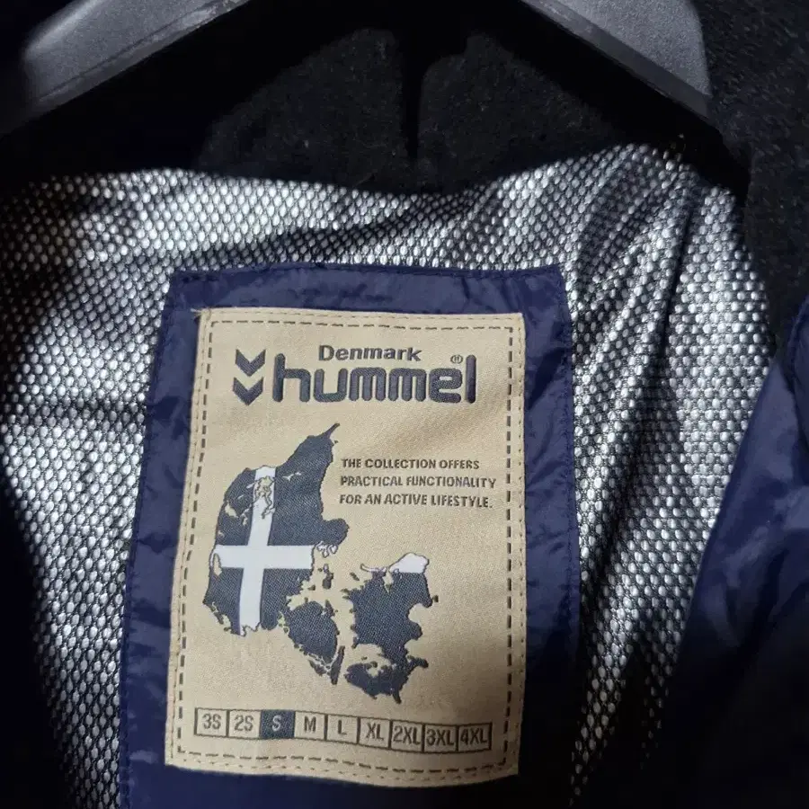 hummel 롱패딩~