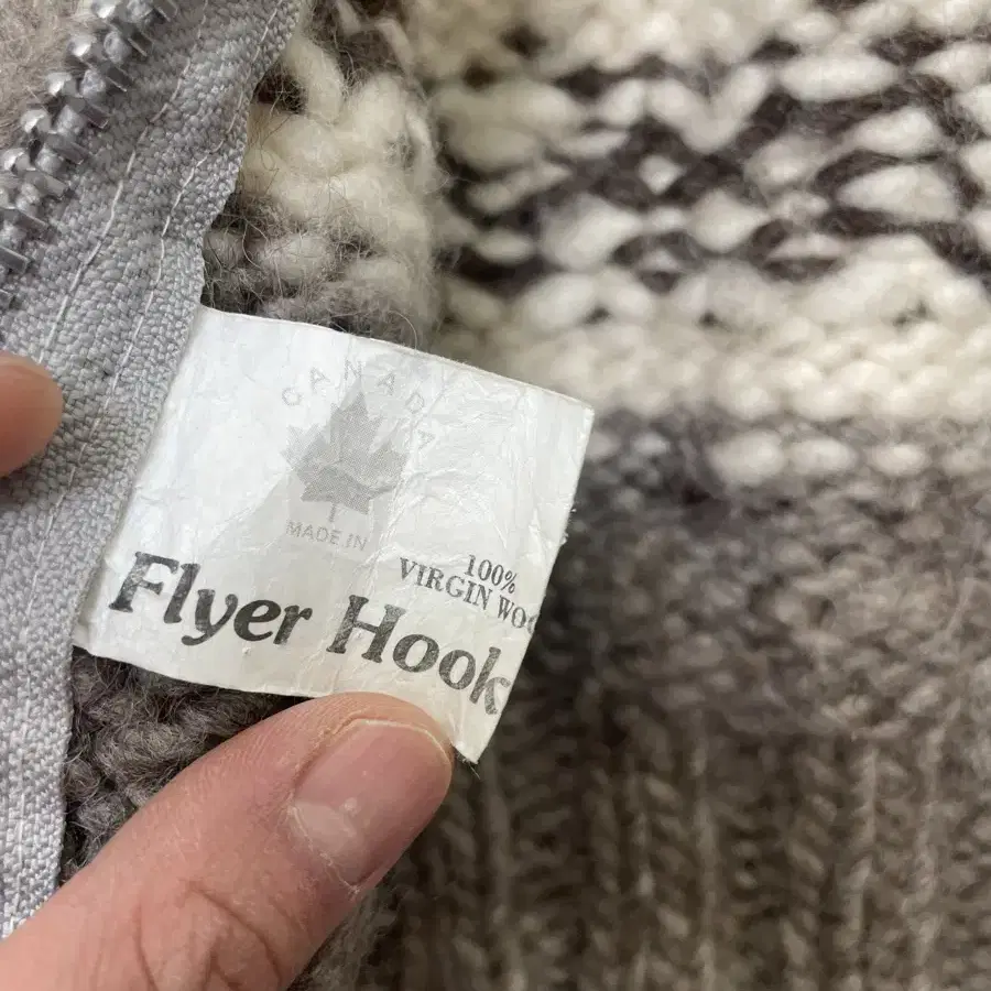 오리지날 코위찬 (L 100) canada made wool 100%