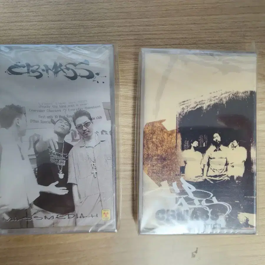 cbmass 씨비매스 1.2집 테이프 tape 미개봉