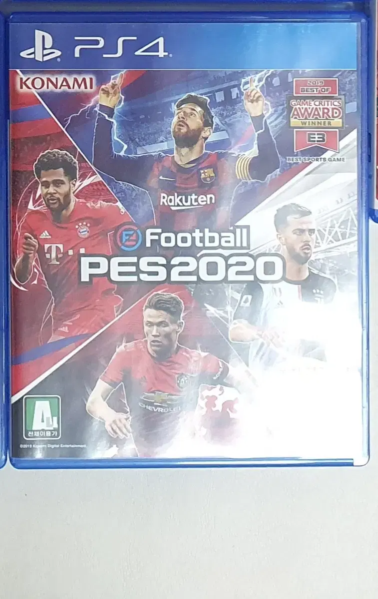 ps4 플스4 pes2020 위닝2020 팝니다