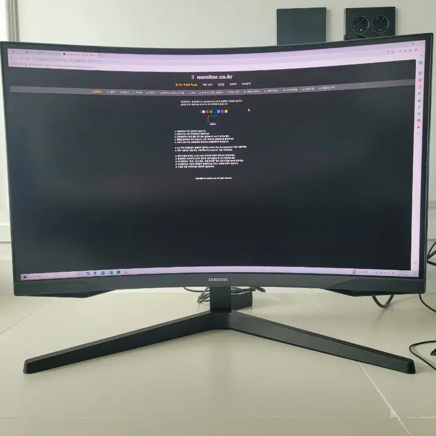 삼성 오디세이 G5 QHD 27인치 144Hz C27G55 컴퓨터 모니터