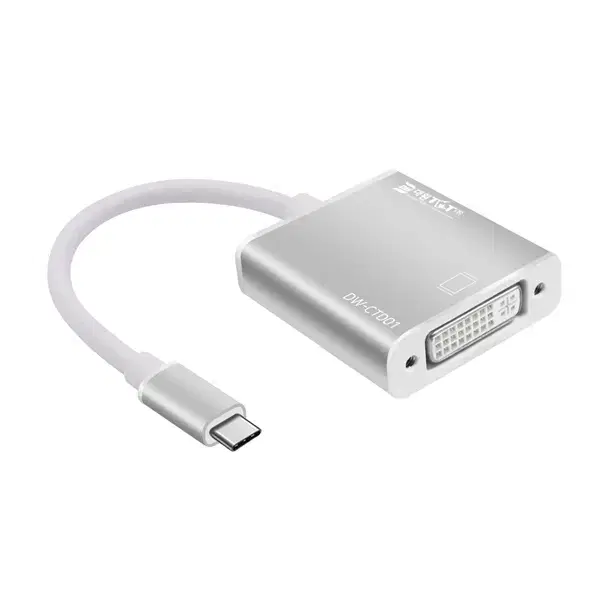 메탈 USB Type-C to DVI 컨버터 [오디오 미지원]