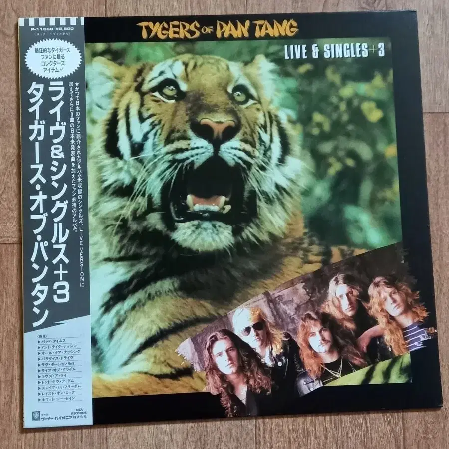 tygers of pan tang lp 일본반 엘피